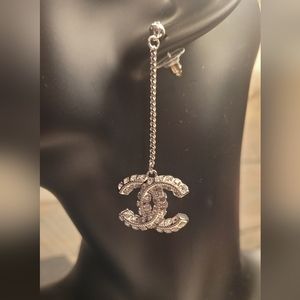 LAST REMAINING STOCK! CC Fashion Earrings Silver